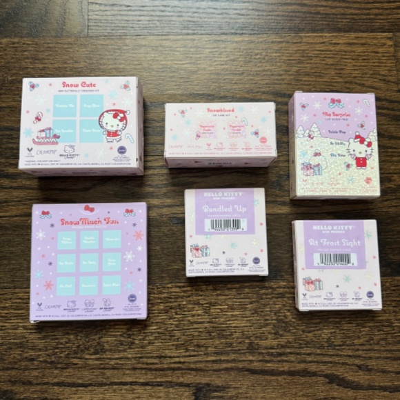 Colourpop x Hello Kitty Snow Much Fun Makeup Set Full Collection | NWT - Picture 2 of 4